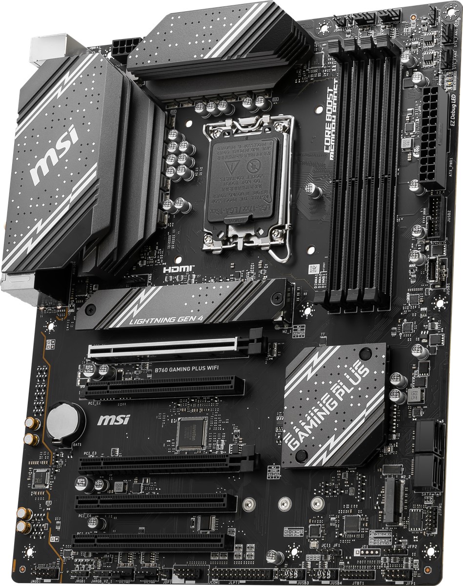 MSI B760M Project Zero Wifi DDR5 1700P Hdmi Dp [B760M PROJEC görsel 4