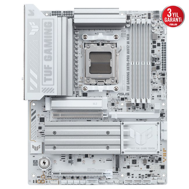 Asus Tuf Gaming X870-Pro Wifi7 W Neo AM5 D5 Hdmi [90MB1NY0-M görsel 2