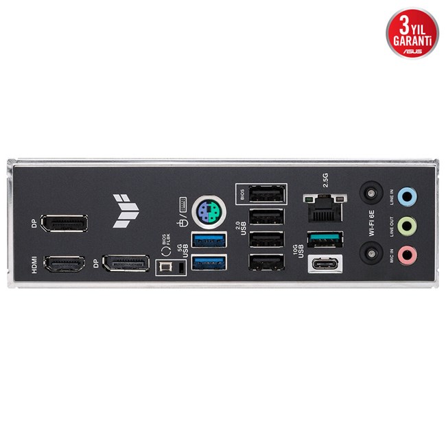 Asus Tuf Gaming B850M-E Wifi AM5 D5 Hdmi Dp Type-C [90MB1LS0 görsel 3