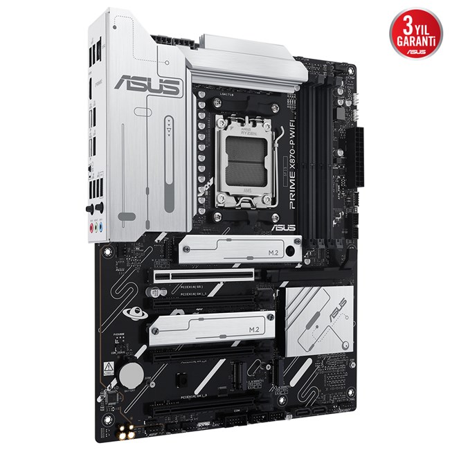 Asus Prime X870-P Wifi AM5 DDR5 Hdmi Type-C [90MB1IS0-M0EAY0 görsel 2