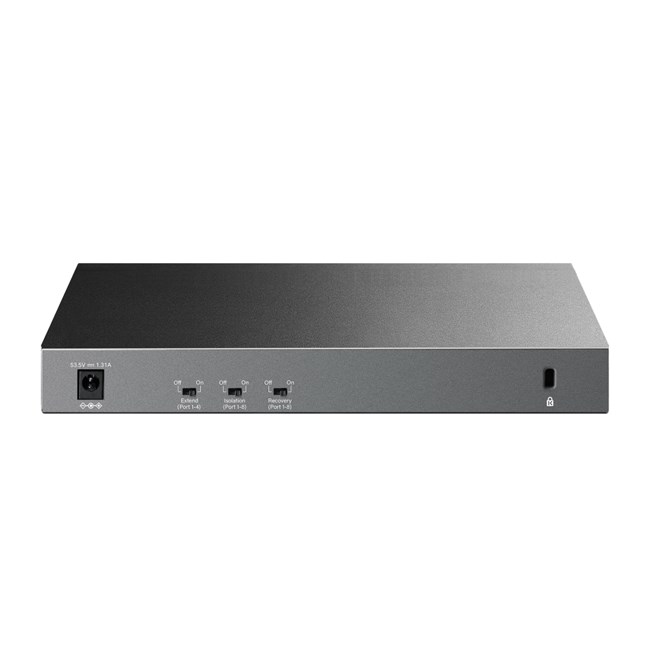TP-Link LS1210GP 8 Port PoE+ + 10 Port Gigabit Switch görsel 2