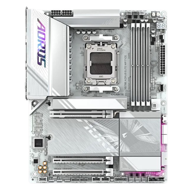 Gigabyte X870E Aorus Elite Wifi 7 ICE D5 AM5 TypeC [X870E-AO görsel 2