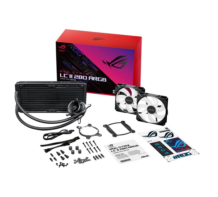 Asus ROG STRIX LC II 280 mm ARGB Sıvı Soğutucu [90RC00C1-M0U görsel 3