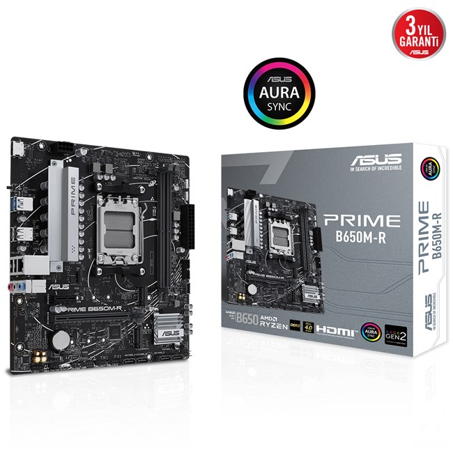 Asus Prime B650M-R AM5 Ryzen D5 Hdmi [90MB1H30-M0EAY0]