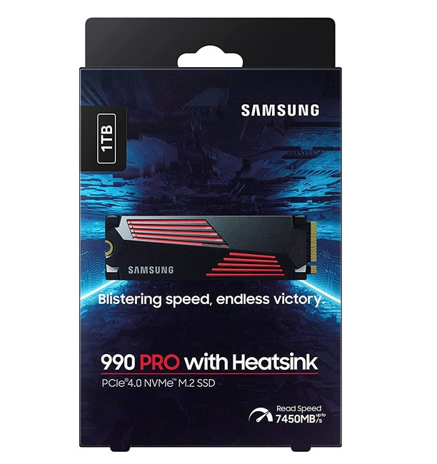 Samsung 990 Pro 1TB M.2 NVMe 7450-6900 Soğutuculu [MZ-V9P1T0 görsel 3