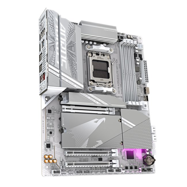 Gigabyte X870 Aorus Elite Wifi 7 Ice D5 AM5 Type-C [X870-AOR görsel 3