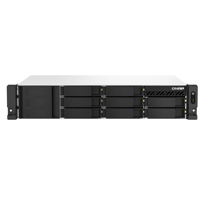 QNAP TS-873AEU-RP-4G 8 YUVALI 4GB NAS DEPOLAMA ÜNİTESİ (Resmi Distribütör Garantili)