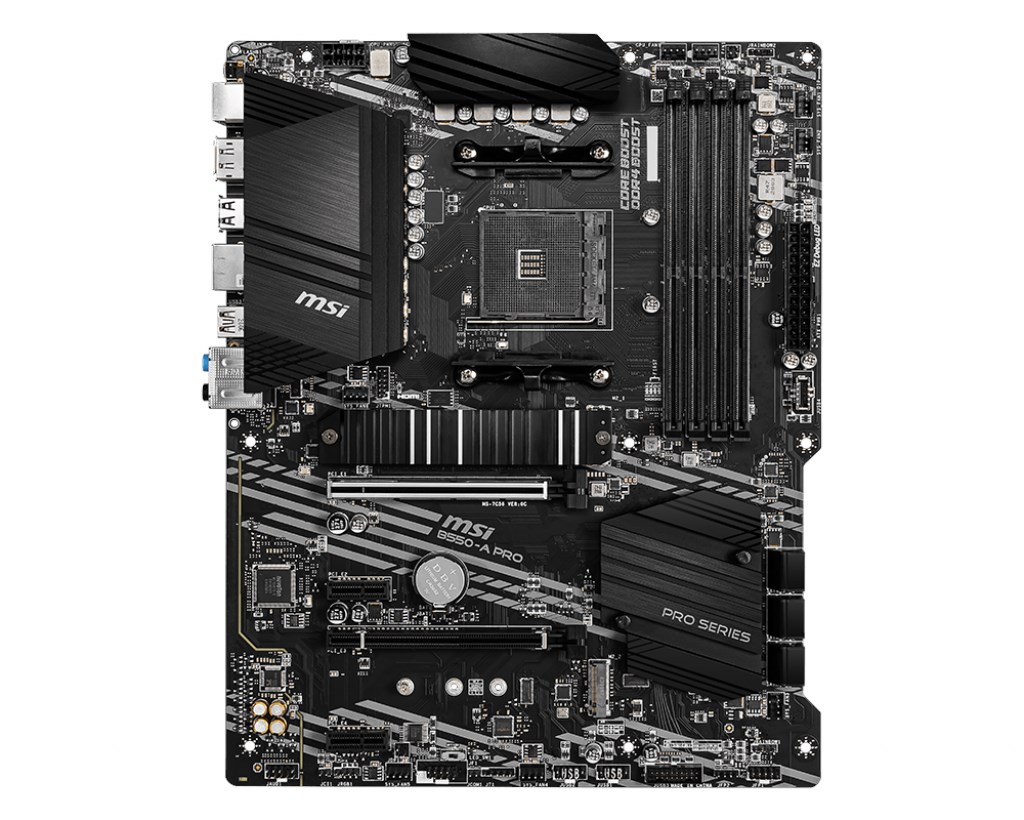 MSI B550-A Pro AM4 Ryzen DDR4 Hdmi Dp Usb3.2 [B550-A PRO] görsel 2