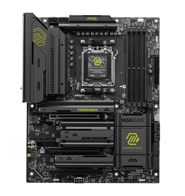 MSI Mag X870E Tomahawk Wifi AM5 Ryzen D5 Type-C [MAG X870E T görsel 2