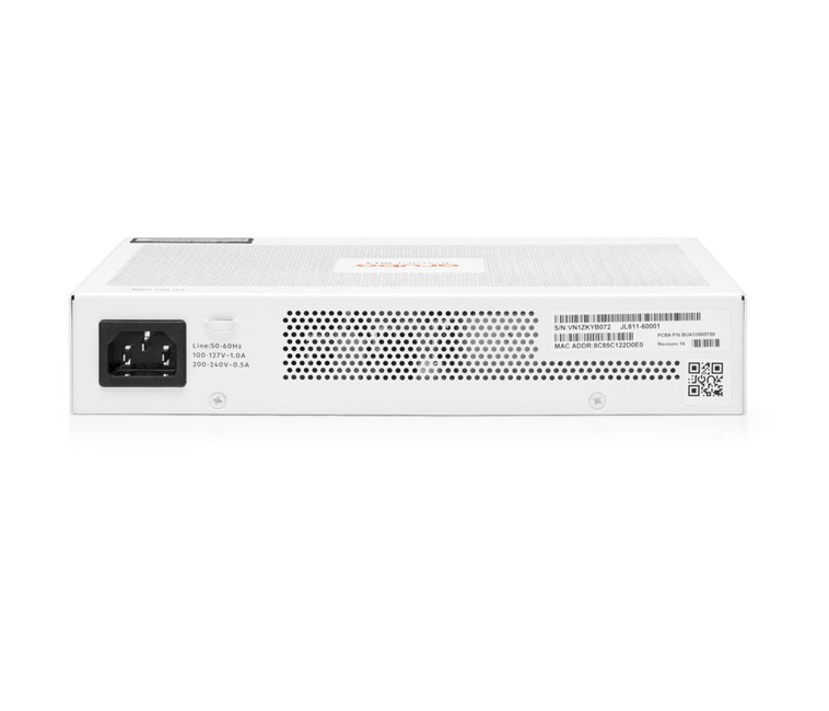 HPE ARUBA JL811A 1830-8G 8PORT GIGABIT4 POE SWITCH görsel 3