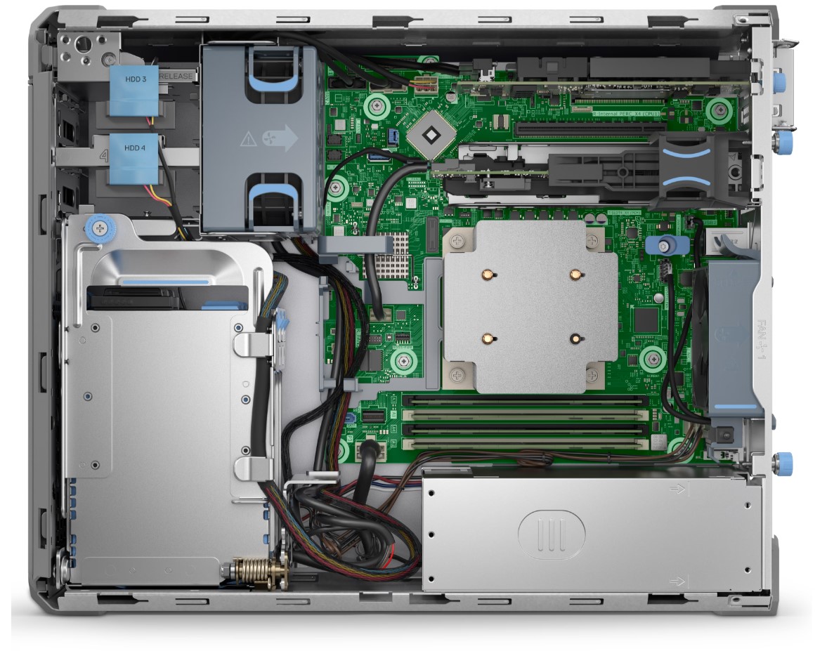 Dell PowerEdge R260|Xeon 6315P|2x 3.5" Chassis|2TB  görsel 3