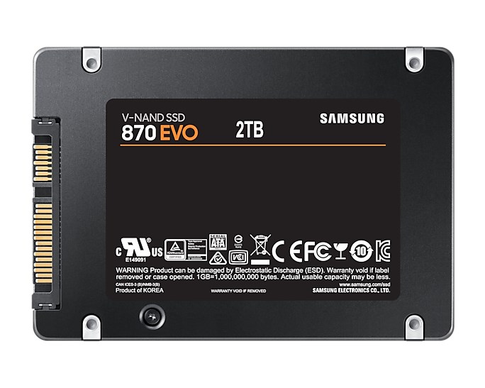 Samsung 870 Evo 2TB 2.5'' SATA SSD (560-53 görsel 2