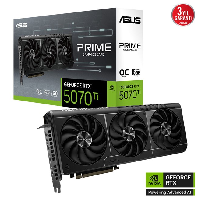 Asus GeForce RTX 5070TI 16G Prime OC GD7 256B [90YV0MF0-M0NA00]
