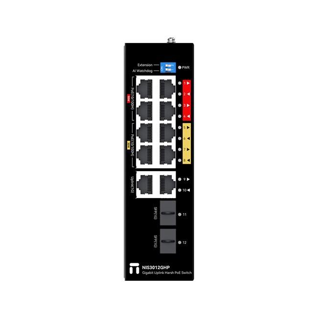 EZCOOL EZ-08PSF-FG 8PORT 8GE+2GE 120W F.GİGABİT POE SWİTCH
