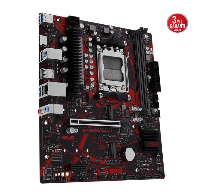 Asus EX-B650M-V7 AM5 Ryzen D5 Hdmi [90MB1GH0-M0EAYM] görsel 2