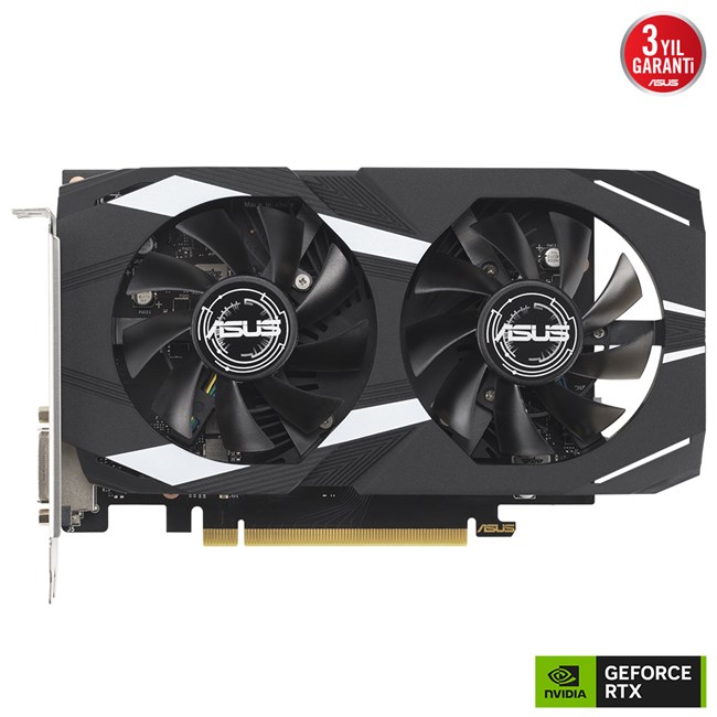 Asus GeForce RTX 3050 6GB Dual OC 96Bit [90YV0K60-M0NA00] görsel 2