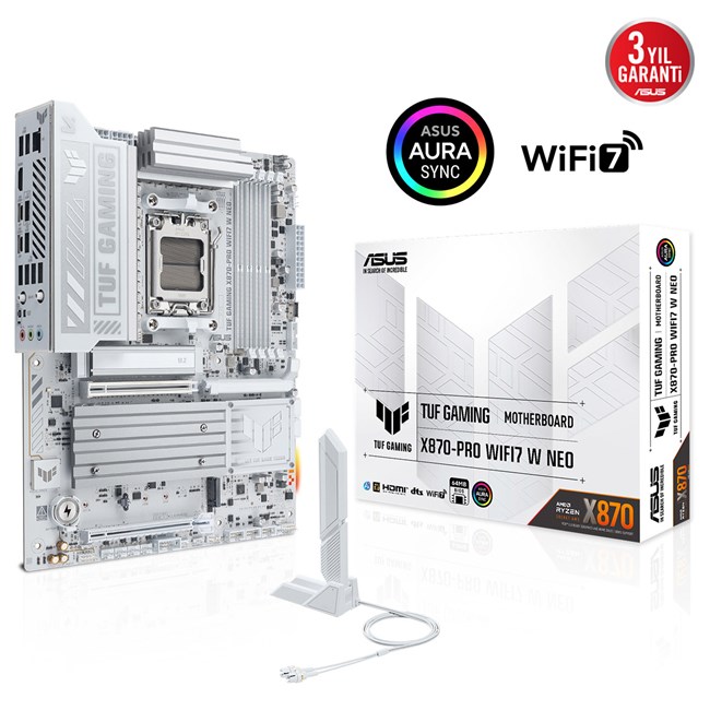 Asus Tuf Gaming X870-Pro Wifi7 W Neo AM5 D5 Hdmi [90MB1NY0-M0EAY0]