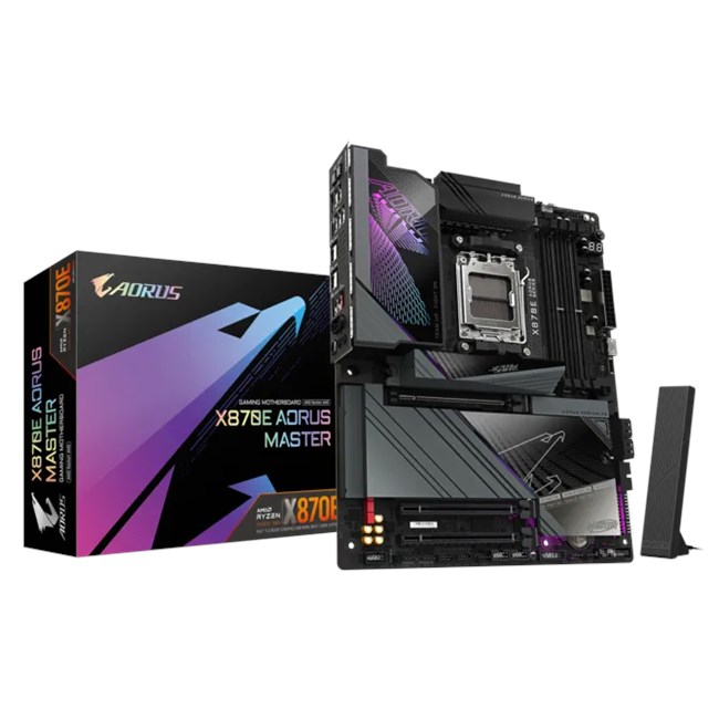 Gigabyte X870E Aorus Master Wifi 7 D5 AM5 Type-C [X870E-AORUS-MASTER]