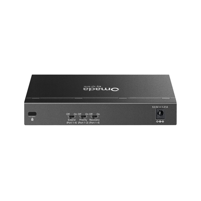 Omada 6Port 10/100Mbps 4xPoE 67W (DS106P) görsel 3