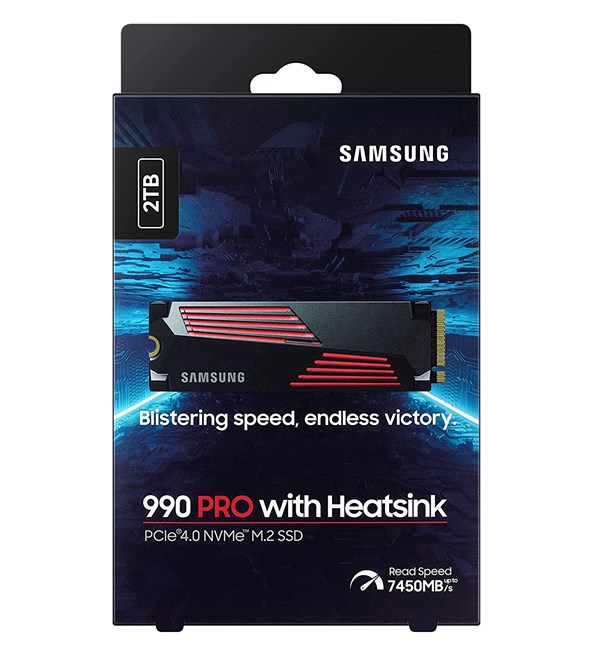 Samsung 990 Pro 2TB M.2 NVMe 7450-6900 Soğutuculu [MZ-V9P2T0 görsel 3