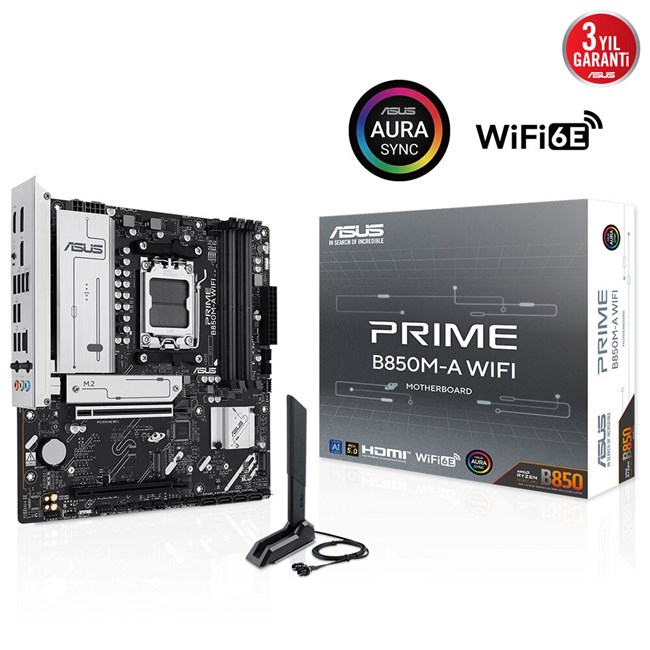Asus Prime B850M-A Wifi AM5 D5 Hdmi Dp [90MB1LN0-M0EAY0]
