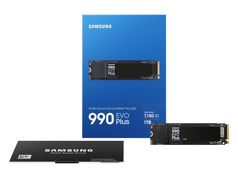 Samsung 990 Evo Plus 1TB M.2 NVMe (7150-6300MB/s) [MZ-V9S1T0 görsel 3