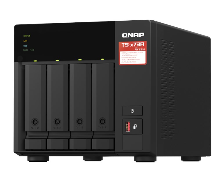 QNAP TS-473A 4 YUVALI 8GB DEPOLAMA ÜNİTESİ (Resmi Distribütö görsel 2