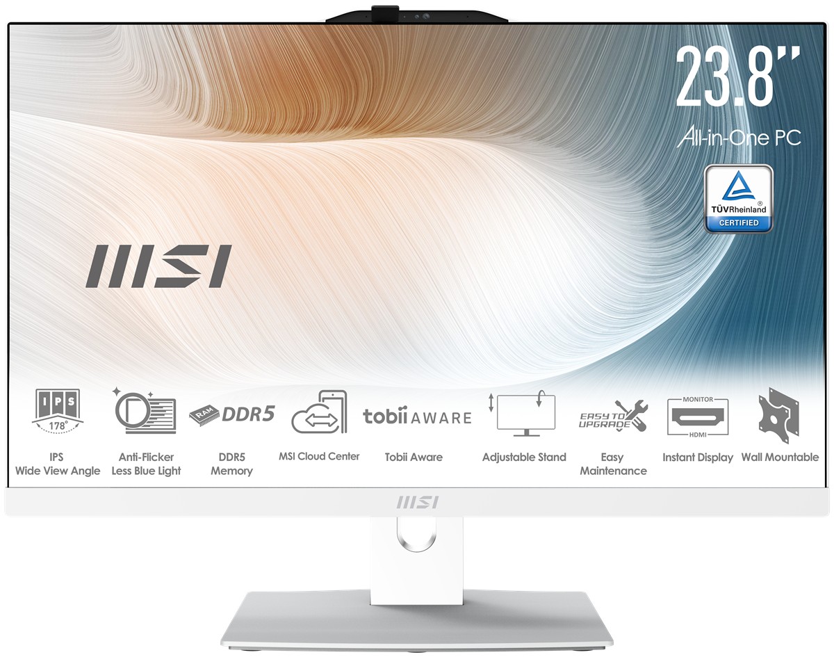 MSI MODERN AM242P 1M-2089XEU 23.8 FHD 16:9 AIO PC