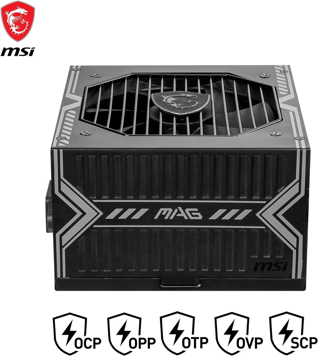 MSI PSU MAG A750BN PCIE5 750W 80+ Bronze Güç Kaynağı görsel 3