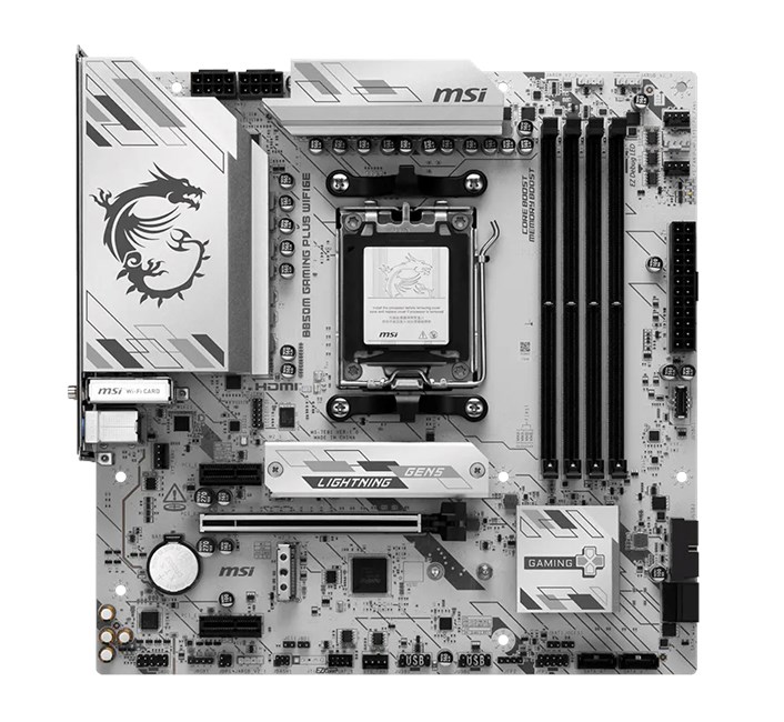 MSI B850 GAMING PRO WIFI6E AM5 Ryzen D5 Type-C görsel 2