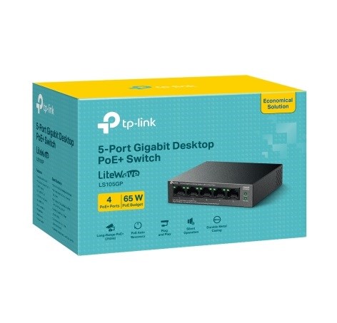 TP-LINK LS105G 5PORT 10/100/1000 YÖNETİLEMEZ SWITCH görsel 3