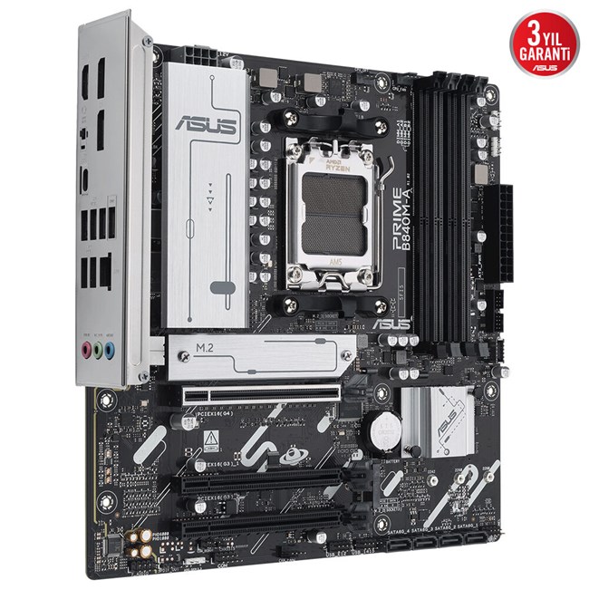 Asus Prime B840M-A Csm AM5 Ryzen D5 Type-C [90MB1J10-M0EAYC] görsel 3