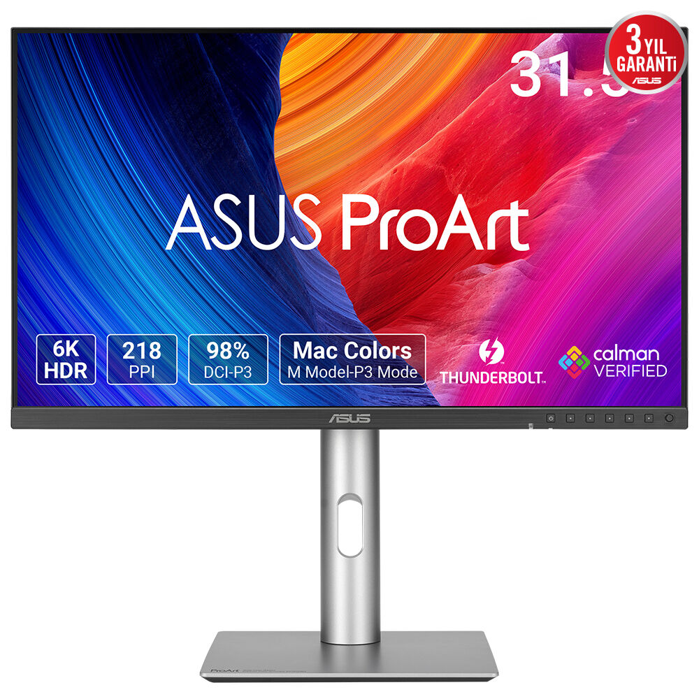 31.5 ASUS PROART PA32QCV 6K 60HZ 5MS MONITOR