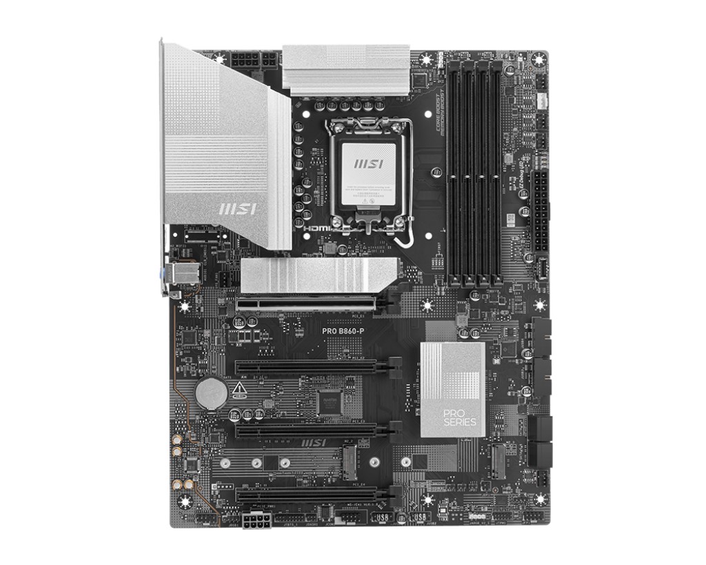 MSI Pro B860-P DDR5 1851P Hdmi Dp Type-C [PRO B860-P] görsel 2