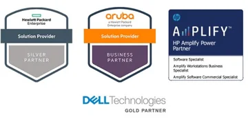 Dell, HPE, HP ve Aruba resmî partner yetkinlikleri